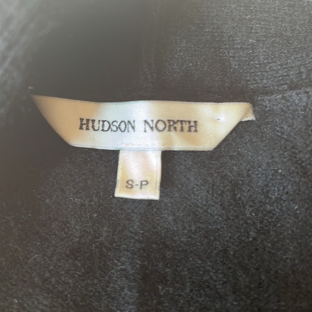 Hudson North long open front 100% cashmere coat size S - Picture 11 of 12